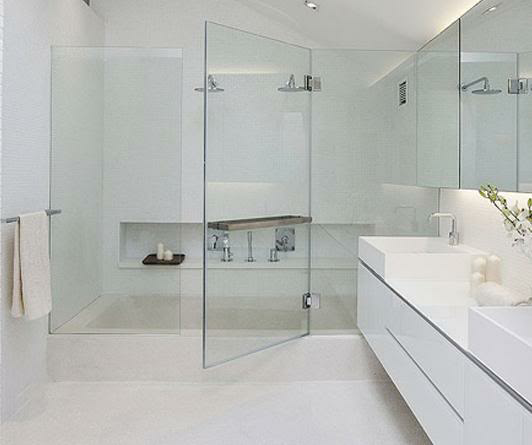  Cửa kính cường lực cho không gian phòng tắm thêm sang trọng